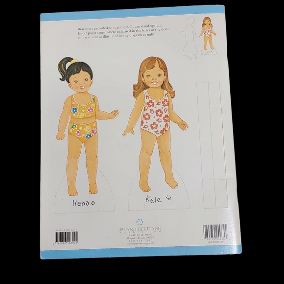 Vintage 1999  "The Golden children of Hawaii" paper dolls - Picture 2 of 10